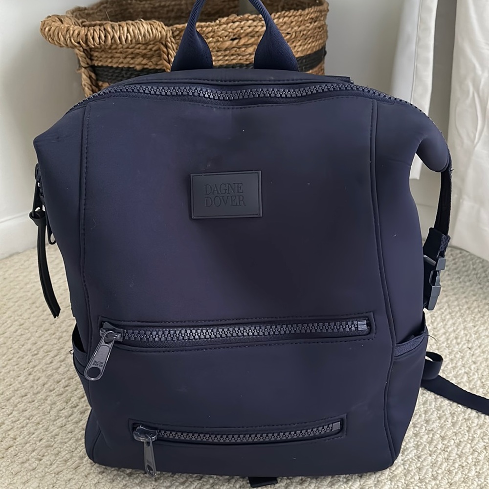 Large Dagne Dover Diaper bag in color storm